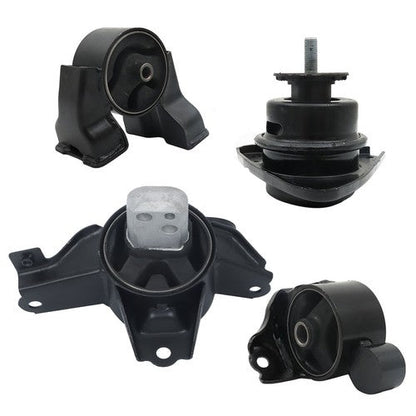 For 2007 2008 2009 2010 Hyundai Elantra Pair Fog Light Engine Motor Mount 4pcs