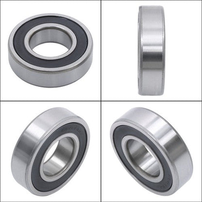 62/28-2RS Deep Groove Ball Bearings 4 Pcs 28mmx58mmx16mm Double Rubber Sealed