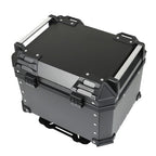 Motorcycle 36L Side Case Hard Saddlebag Aluminum & 45L Top Case Tail Box Luggage