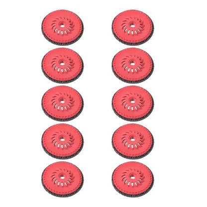 4-1/2" x 7/8" Ceramic Grinding Wheel Type 29 Flap Discs 10 Pack 60 Grit