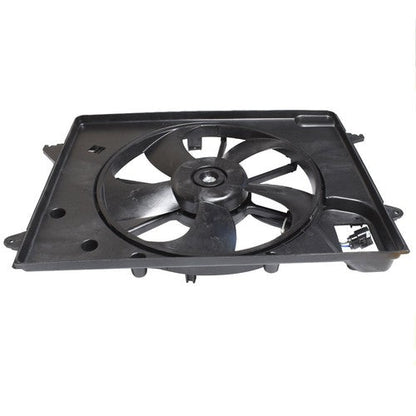 Fit For 2015-2017 Sonata 2.4L Plastic Radiator AC Condenser Cooling Fan Assembly