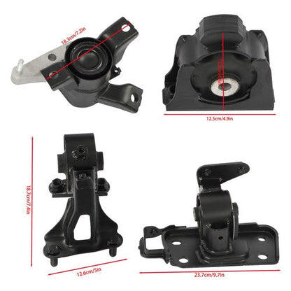 4X New Engine Motor & Trans Mount Set Fit For Toyota RAV4 2.5L FWD 2009-2012