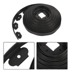 L-shaped Landscape Edging Border Kit No-Dig Garden Edge Lawn Border 1.5" 60 FT