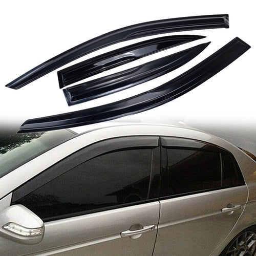For 2004-2008 Acura TSX Sedan Window Visor Vent Shade Sun Rain Guards Deflectors