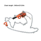 1.5 Ton Manual Lever Chain Hoist, 3300LB Capacity, 360° Hook, 20FT G80 Chain