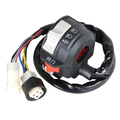 Left Handlebar Kill Switch Start Off Headlight For Yamaha MOTO-4 YFM 225 250 350