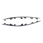 For Mercedes-Benz C300 2013-2025 Front Passenger & Driver Bumper Molding Trim US