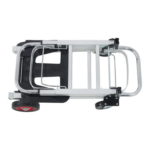 Aluminum Hand Truck 2 in 1 Folding Dolly Cart 400 lbs Capacity Heavy Duty 150kg