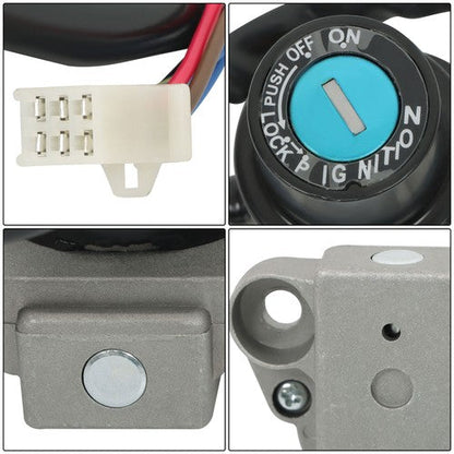 For Kawasaki KLR650 87-07 Motorcycle Fuel Tank Cap Ignition Lock New