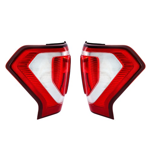 For Ford Expedition 2018-2021 Right+Left Side Halogen Type Clear&Red Tail Lights