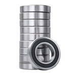 10×R20-2RS Bearing 1-1/4×2-1/4×1/2" Double Rubber Seals Deep Groove Ball Bearing