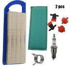 2 Pack For Craftsman Lt1000 5HP 15.5HP 17HP 17.5HP Air Filter Tune Up 280h07