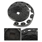 L-shaped Landscape Edging Border Kit 100' No-Dig Garden 1.5" Edge Lawn Border