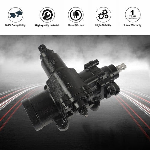 27-6502 New Power Steering Gear Box  For 61-76 Cadillac Fleetwood DeVille