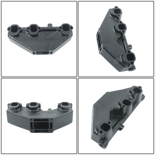 NEW Exhaust Manifold Assembly 3857656 3852338 For Volvo Penta OMC GLM 4.3L V6