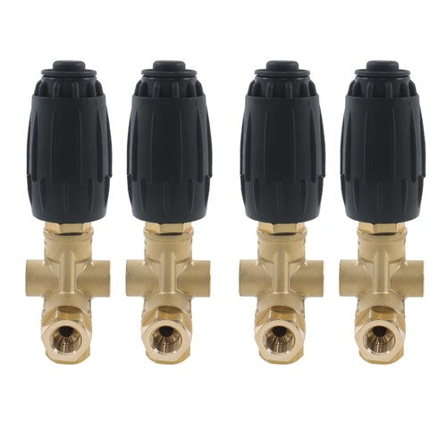 4 Pack Unloader Valve VRT3-310 8GPM 3/8" FNPT 4350PSI Pressure Washer Pump