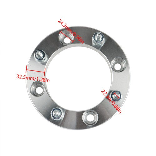 4PCS 1" Wheel Spacers 4x137 10x1.25 For Can-Am Commander 1000 800 Outlander ATV