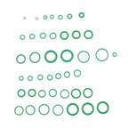 595 Pcs Metric/SAE AC O-Ring Assortment Kit 36 Size Seals 3-22mm