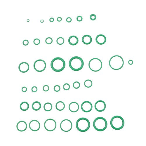 595 Pcs Metric/SAE AC O-Ring Assortment Kit 36 Size Seals 3-22mm