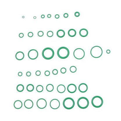 595 Pcs Metric/SAE AC O-Ring Assortment Kit 36 Size Seals 3-22mm