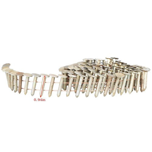 3600 full round head roof nails,3/4",15 degree inclined coil High-Quality