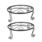 2 Pack Plant Stand For Flower Pot Heavy Duty Flower Pot Round Supports Rack