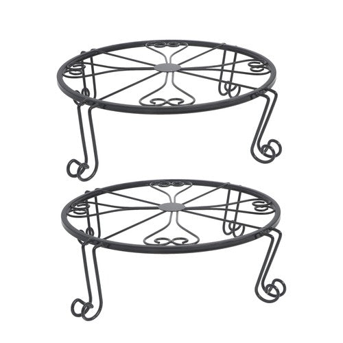 2 Pack Plant Stand For Flower Pot Heavy Duty Flower Pot Round Supports Rack