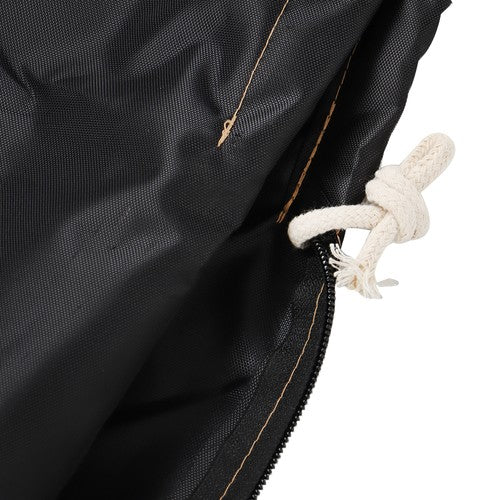 600D Full Waterproof 175-225hp Outboard Engine Covers Black Boat Motor Covers