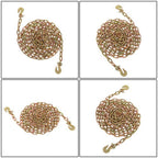 With Clevis Hooks Transportation Bundle Chain Steel Gold 3150lbs G70 1/4in×20ft