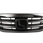 Front Bumper Upper Gloss Black Mesh Grill Grille for 2011 2012 for Honda Accord