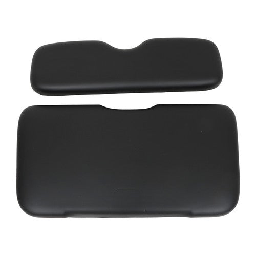 Golf Black Front Seat Cushion Set For E-Z-GO RXV, Freedom RXV 2008-Up Models