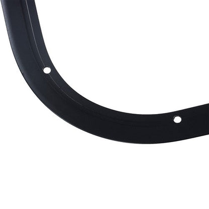 Black 36 “ Width × 15 ” Height RV Window Horizontal Sliding Window w/ Trim Ring