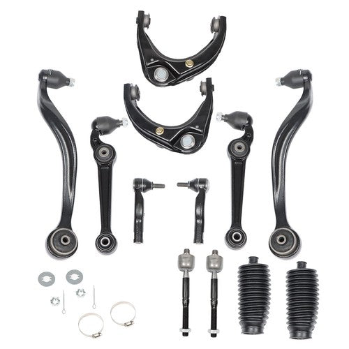 12x Front Upper Lower Forward Rearward Control Arm Kit For Ford Fusion 2010-2012