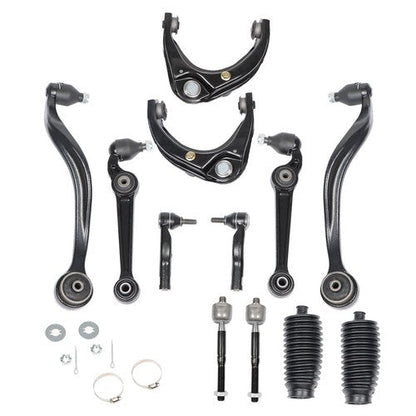 12x Front Upper Lower Forward Rearward Control Arm Kit For Ford Fusion 2010-2012