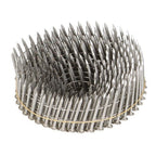 15 Degree Wire Coil 1-1/4 ×.09 Ring Shank Stainless Steel Siding Nails 1200Pcs