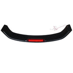 For Honda Civic 2012 13 14-15 ABS Rear Trunk Lip Spoiler Wing w/Led Brake Light