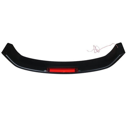 For Honda Civic 2012 13 14-15 ABS Rear Trunk Lip Spoiler Wing w/Led Brake Light