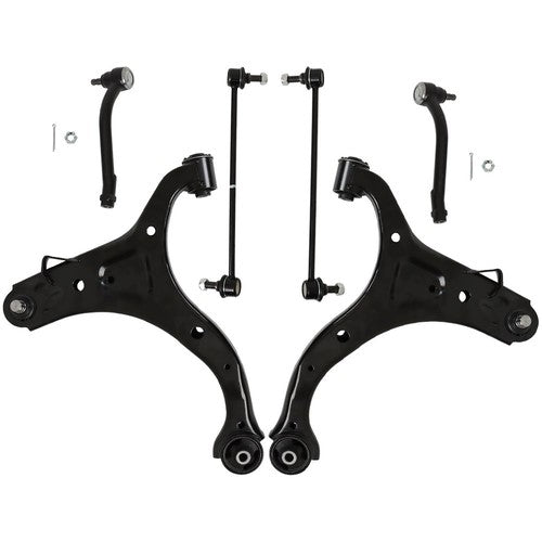 For Kia 11-13 Hyundai 10-12 Front Lower Control Arms Tierods Sway Bars Kit New