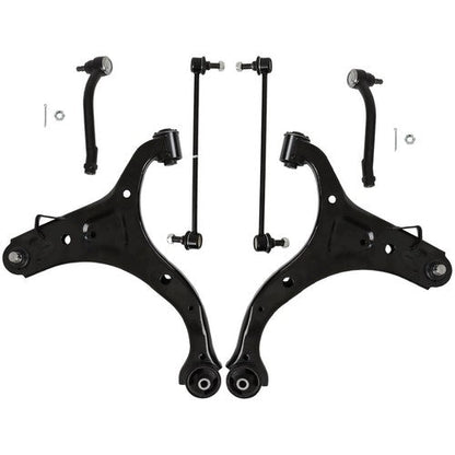 For Kia 11-13 Hyundai 10-12 Front Lower Control Arms Tierods Sway Bars Kit New