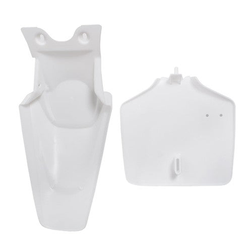 For Kawasaki KX 65 KLX 110 DRZ110 Suzuki RM65 Plastic Fender Fairing kit White
