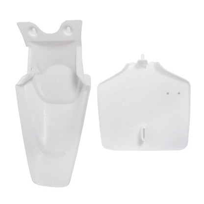 For Kawasaki KX 65 KLX 110 DRZ110 Suzuki RM65 Plastic Fender Fairing kit White