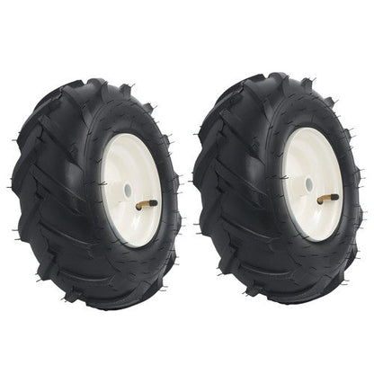 13x5.00-6 inch Lawn Mower Tires and Wheels (3/4'inch Axle Diameter) 2pcs