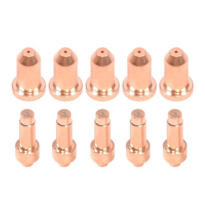 10Pcs Plasma Electrode 249926 Tip 249928 Nozzle for Miller XT40 XT30 XT30C Torch