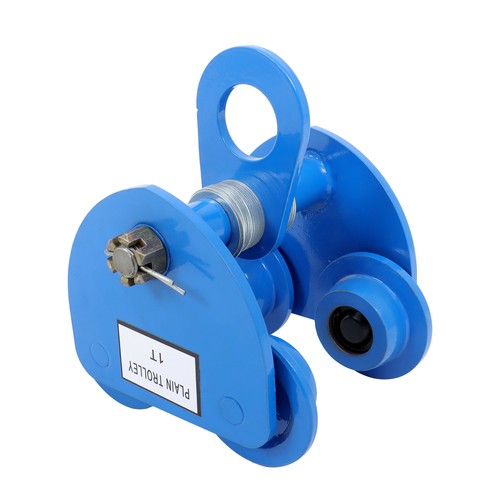 Manually Trolley Alloy Steel 2200lb Double Wheel I-Beam Flange Width 65-150mm