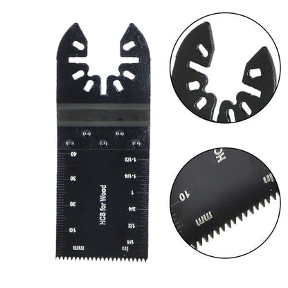 Quick Release Oscillating Tool Blades Professional Universal 100 Pcs 30-90mm