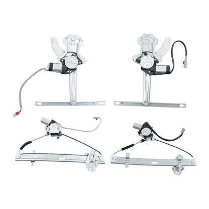 4Pcs For Honda Accord 1998-2002 Power Window Regulator Front & Rear w/Motor NEW