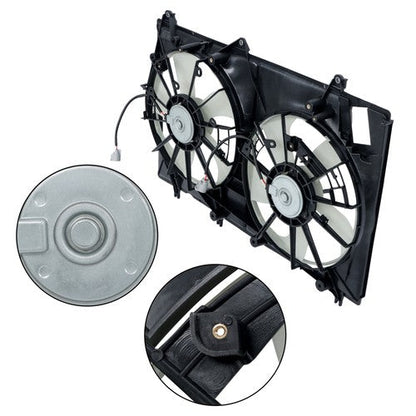 67450397 For Toyota Highlander 08-13 Dual Radiator Condenser Cooling Fan 621174