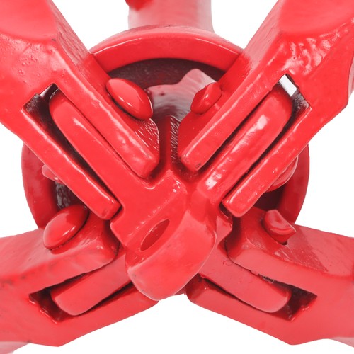 For PWC Canoe Jet Ski 2× New Marine Kayak Folding Anchor Kit 1.5Lb Red
