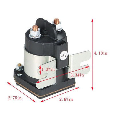 For Yamaha G29 Drive Electric Golf Cart Solenoid 48V 4 Terminal # JU6-H1950-00