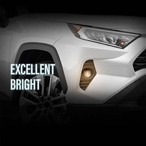 Front Halogen Fog Lights Lamps Pair for 2014-2018 for Toyota 4Runner for RAV4